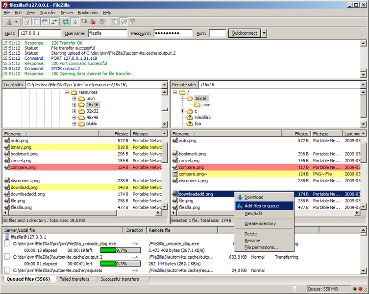 filezilla jpg