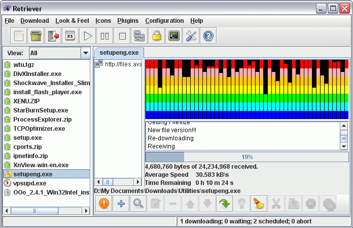 retriever download manager jpg