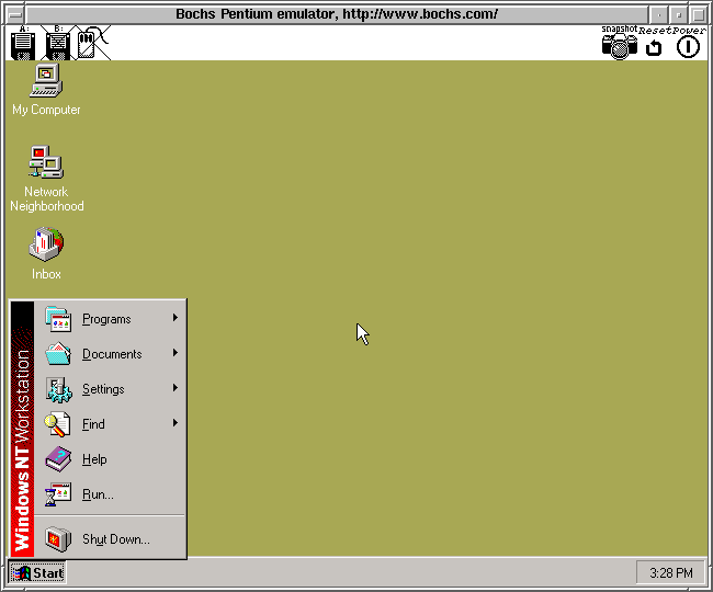 bochs x86 emulator jpg