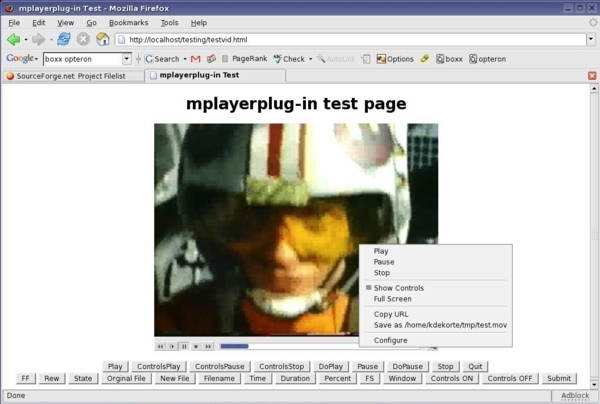 mplayerplug in jpg